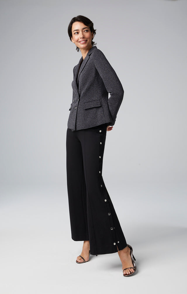 Lookbook image of a model wearing the Admired pants.