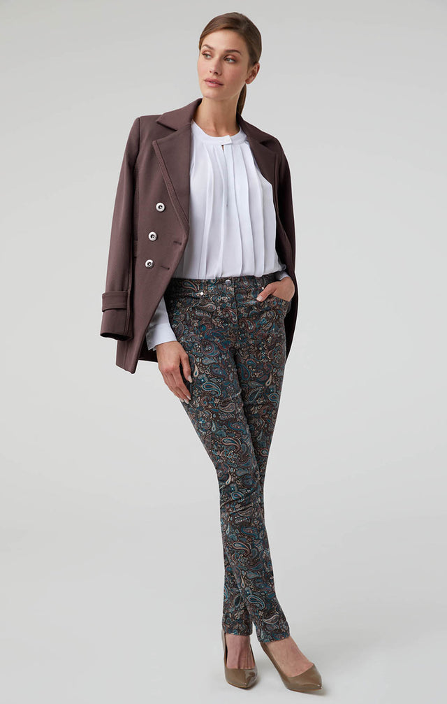 Pasha - Jeans In Printed Spanish Velvet - Lookbook Image