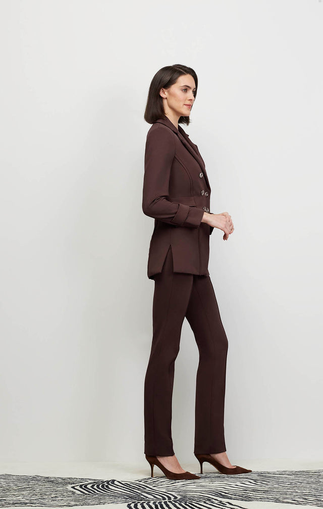 Trailblazer - Italian Ponte-Trimmed Twill Jacket - Ecomm Image