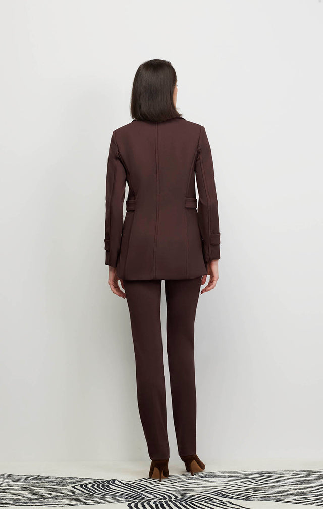 Trailblazer - Italian Ponte-Trimmed Twill Jacket - Ecomm Image