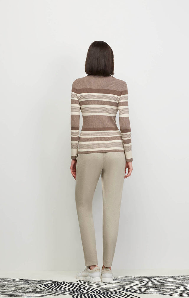 Greenwich - Pullover Striped Polo Sweater - Ecomm Image