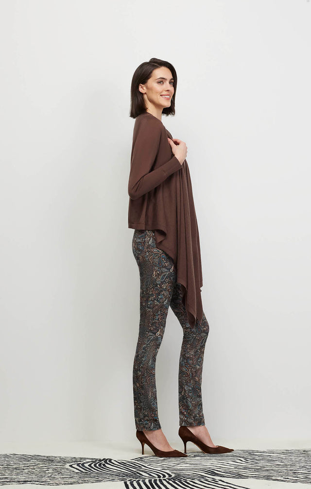 Zandra I - Cascade-Front Cashmere Cardigan - Ecomm Image