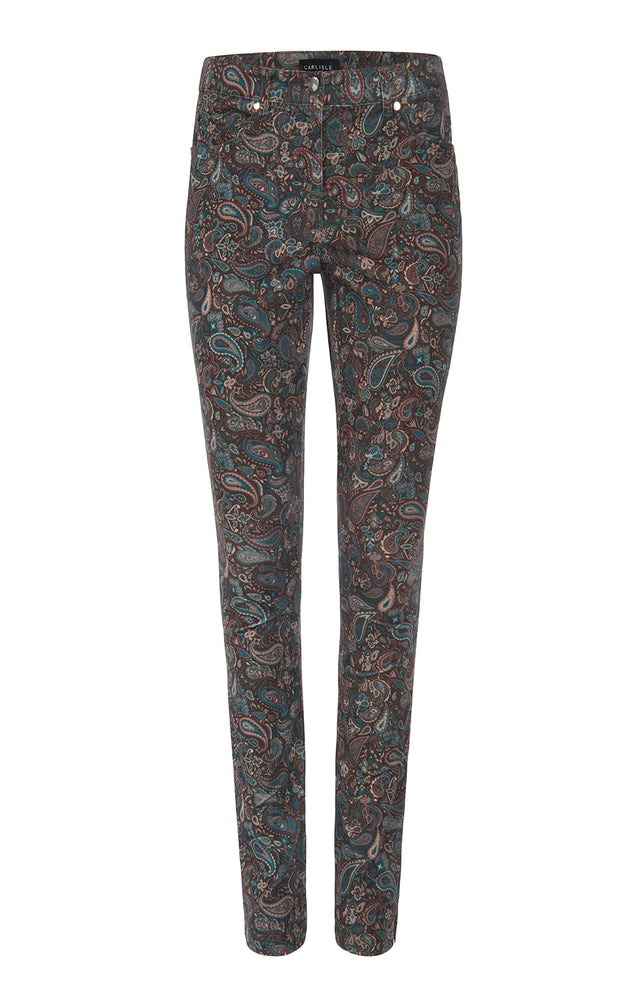 Pasha - Jeans In Printed Spanish Velvet - Product Image