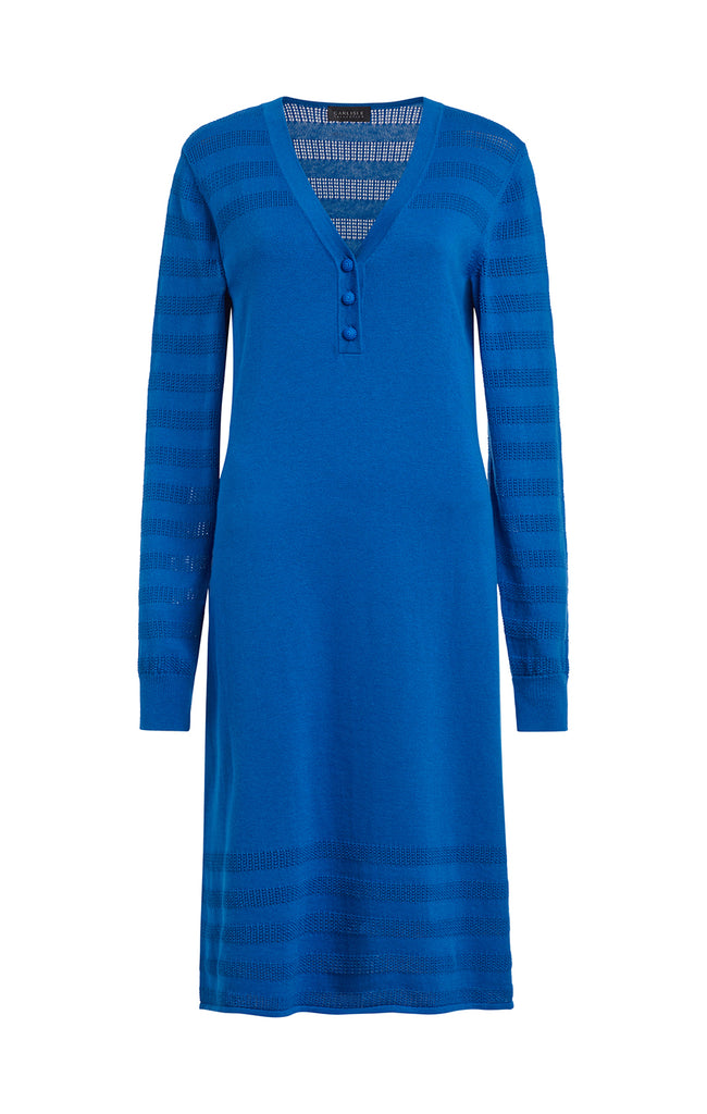 Shop Carlisle Collection - Countess -Pointelle Accented Knit Dress ...