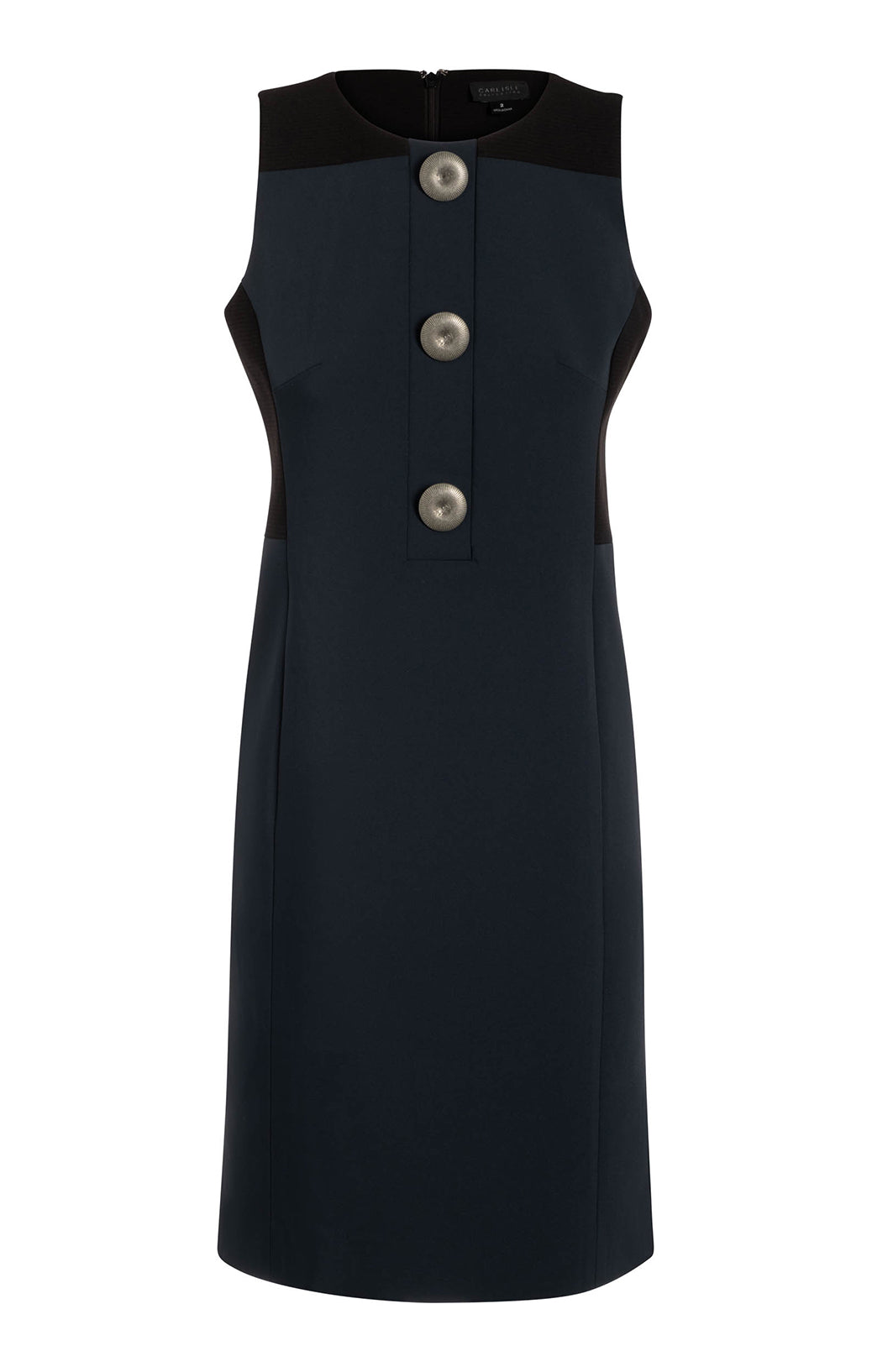 Wayfarer - Colorblock Italian Twill Sheath Dress