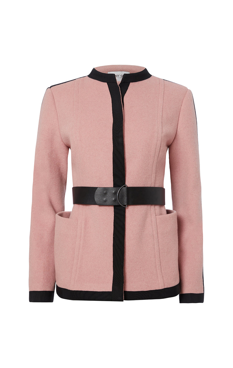 Beleeni wool best sale wrap coat