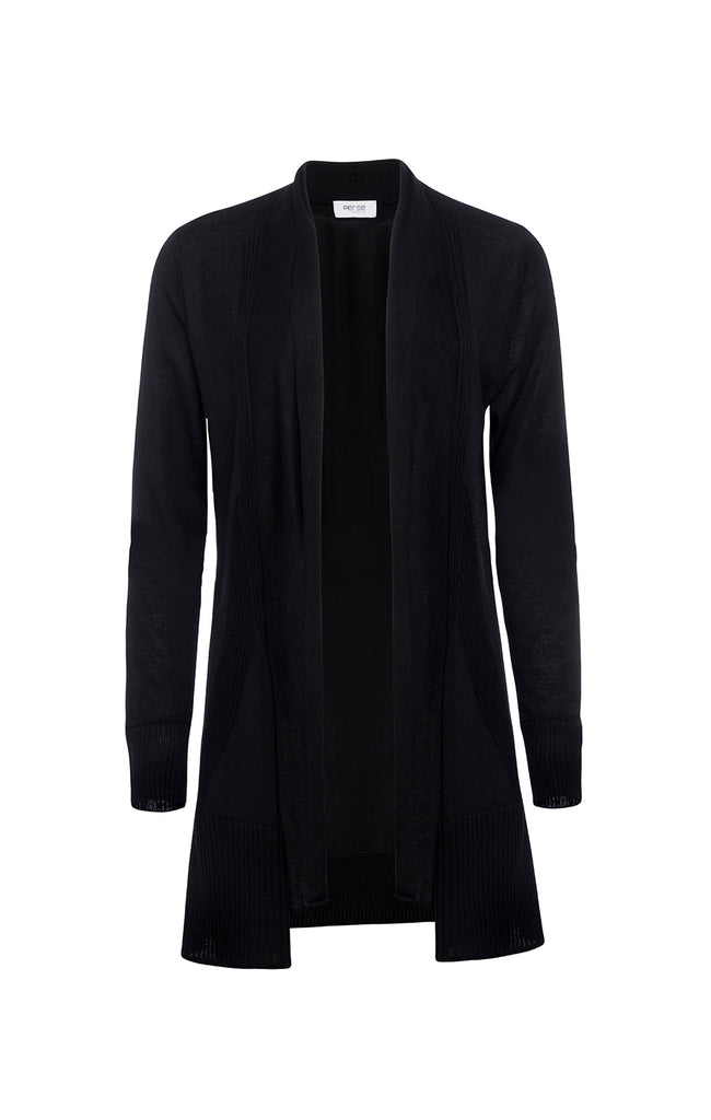 Shop Carlisle Collection - REINHARDT -Black Cashmere Cardigan ...