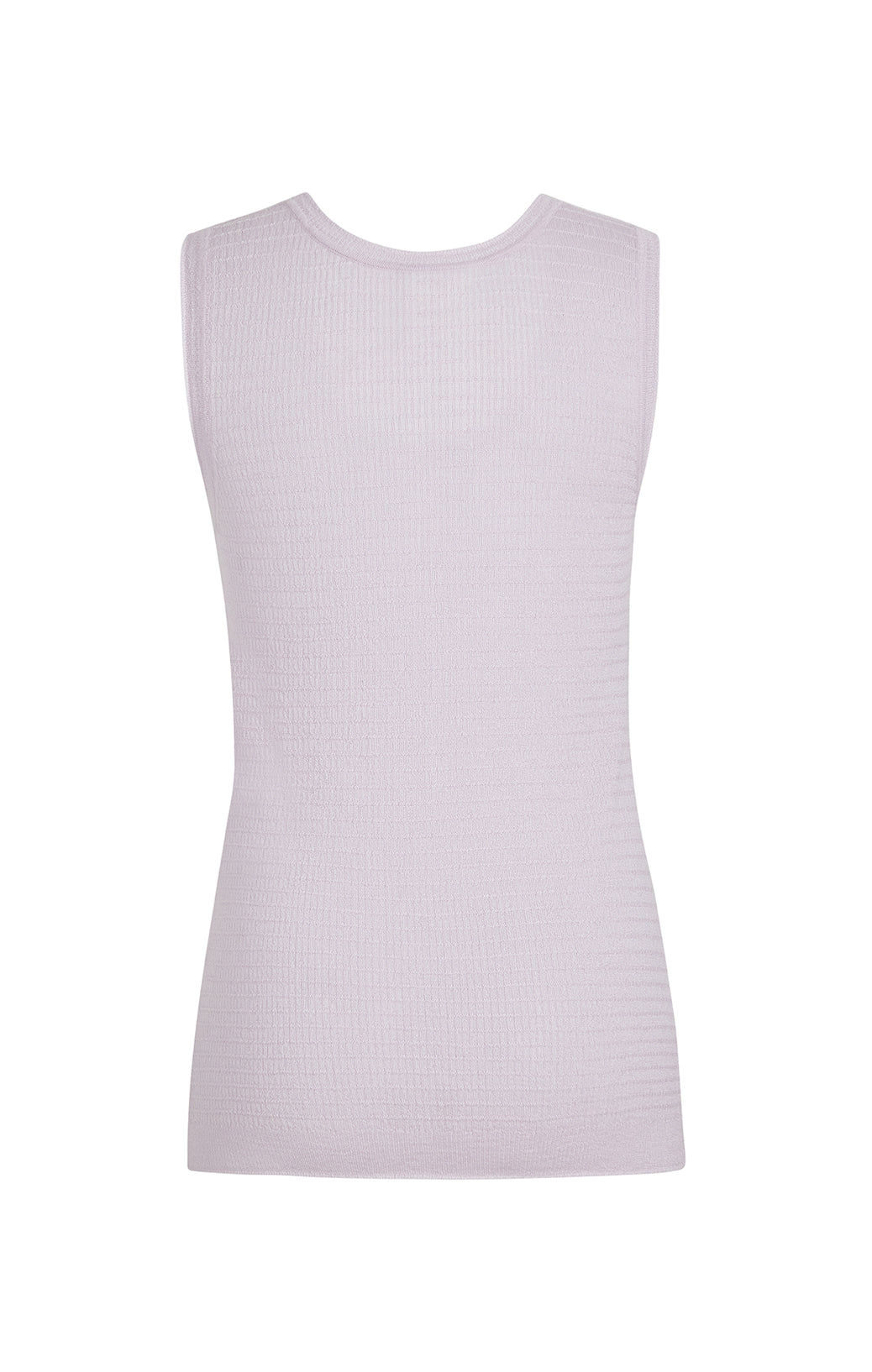 Clean Cut Away Ribbed Tank - Laurel